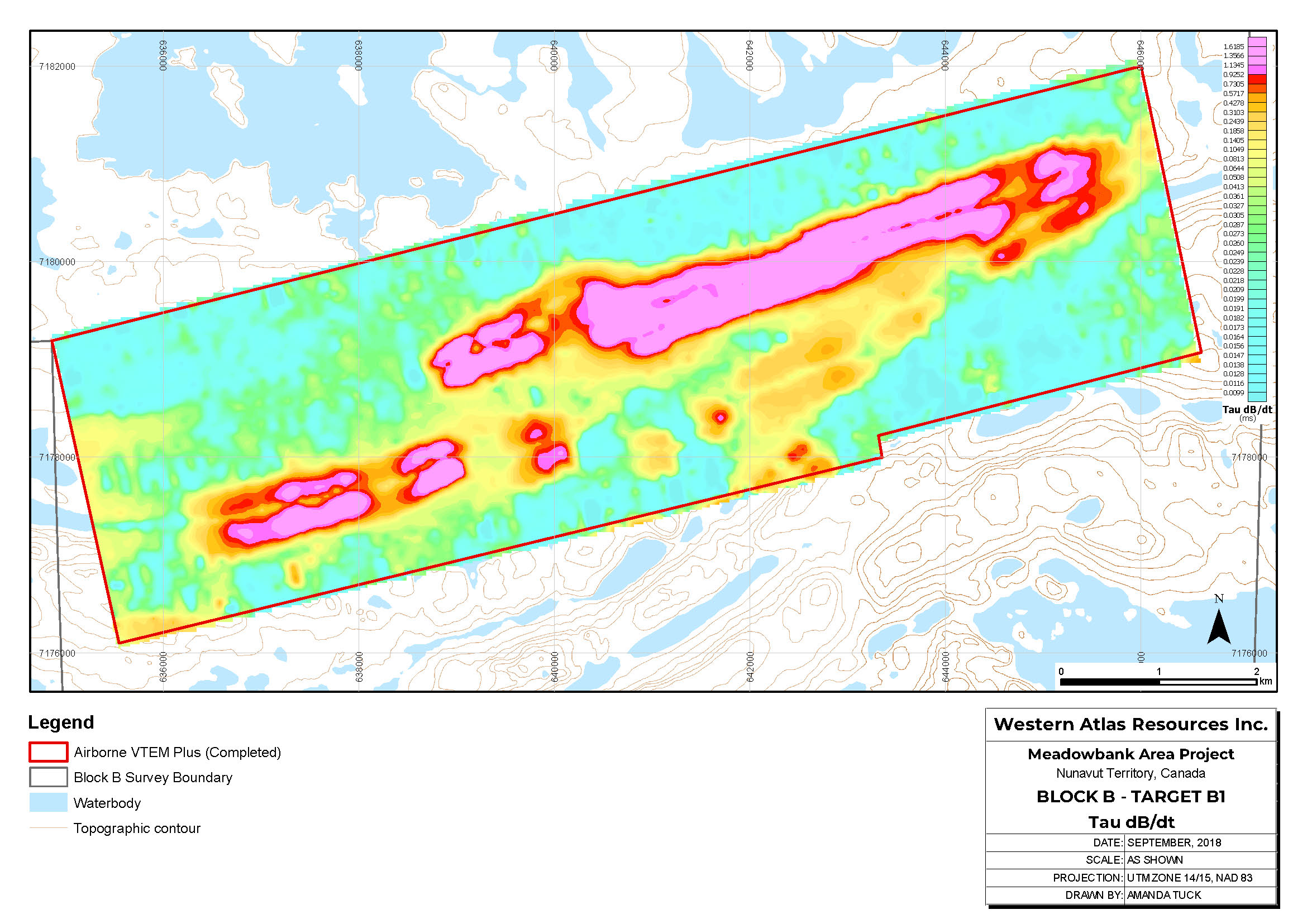 MEADOWBANK VTEM Survey – Western Atlas Resources Inc.